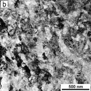 Bright Fi Eld TEM Micrograph Of The Microstructure In The CP Ti After