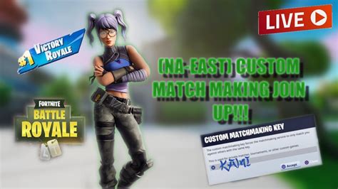 Na East Fortnite Custom Match Making Solo Duo Squads Zone Wars W