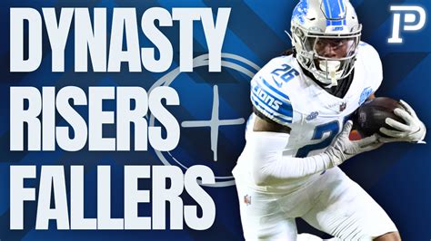 Jahmyr Gibbs Dynasty Market Mover Risers And Fallers Week