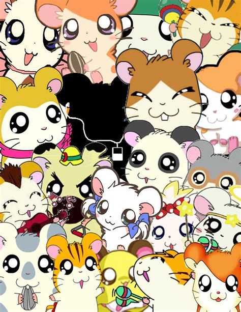 Hamtaro Characters Hamtaro collage by - HAMTARO