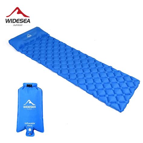 Widesea Camping Sleeping Pad Inflatable Air Mattresses Outdoor Mat