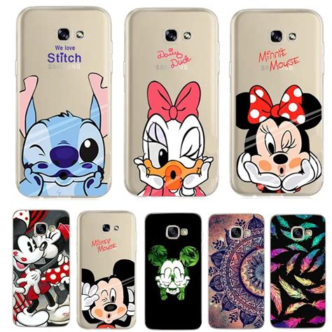 Cute Stitch Case For Samsung Galaxy A5 2017 2018 A520 S8 S9 Plus