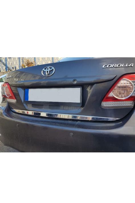 MaviTuning Toyota Corolla Krom Bagaj Alt Çıta 2007 2013 Arası Fiyatı