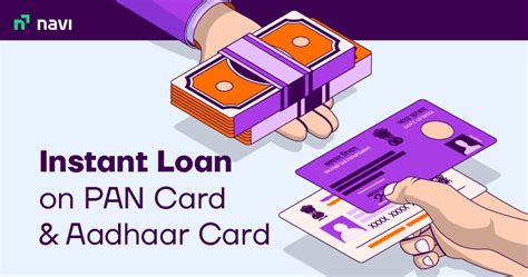 How To Get Instant Loan On Aadhaar Card And PAN Card