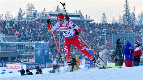 Biathlon mistrzostwa świata Nove Mesto bieg pościgowy kobiet