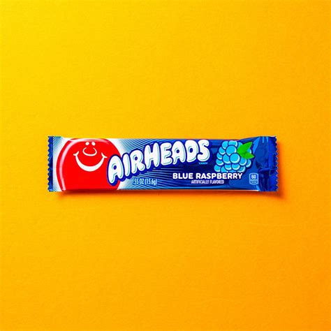 AIRHEADS BLUE RASPBERRY - 15.6G - This Candy