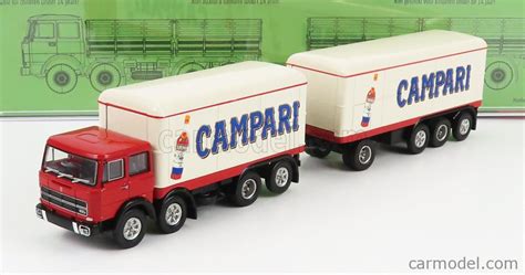 Brekina Plast Bre Scale Fiat Millepiedi Truck Campari