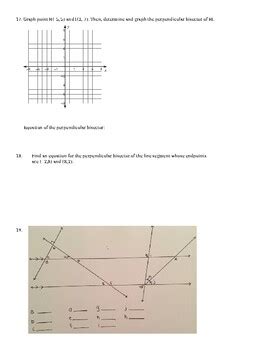 Geometry Unit Test And Review By Sweeter Than Pi Tpt