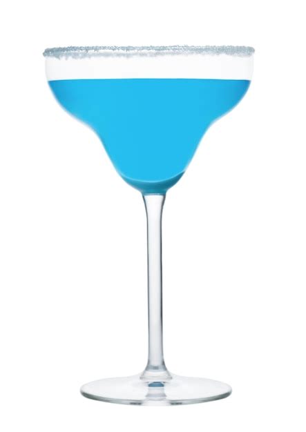 C Ctel De Laguna Azul Con Vodka Y Licor De Curacao Azul En Vaso De