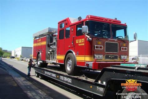 Salt Lake City Seagrave Firetruck Firetrucks Unlimited