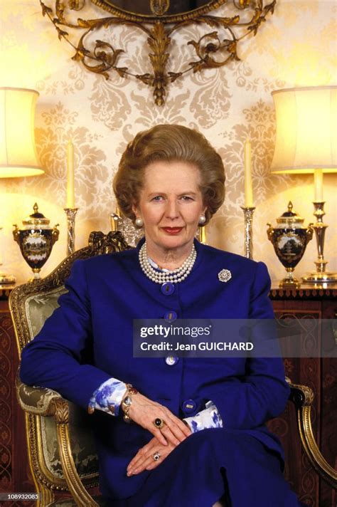 British Prime Minister Margaret Thatcher Interviewed By French Weekly