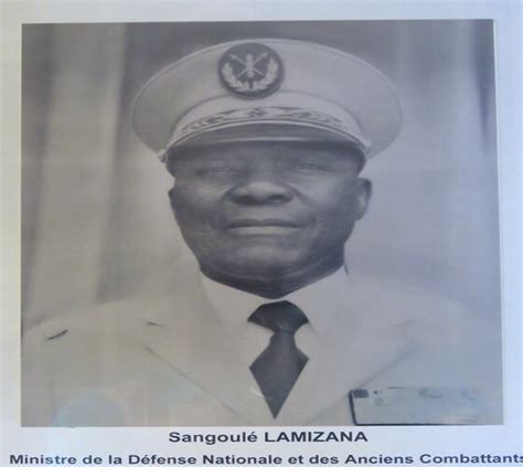 Lamizana Aboubacar Sangoule Minist Re De La D Fense Et Des Anciens