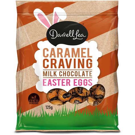 Darrell Lea Caramel Craving Milk Chocolate Easter Eggs Dinkum