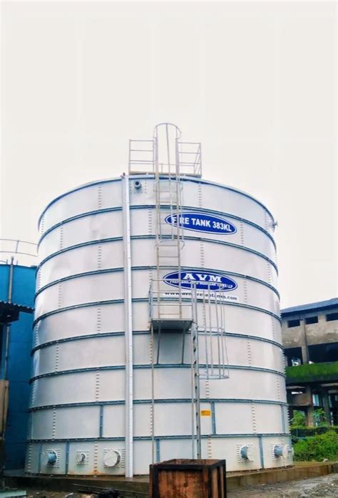 Fire Fighting Water Storage Tanks At Rs Litre Zinc Aluminium Water