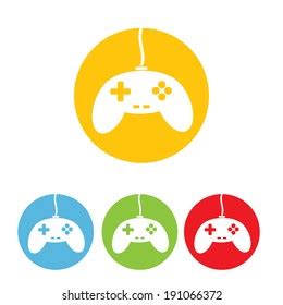 Video Game Icons Set Stock Vector (Royalty Free) 191066372 | Shutterstock