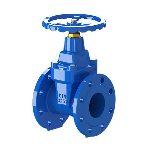 Excellent Corrosion Protection Bs5163 Ductile Iron Double Flanged Resilient Seat Gate Valves