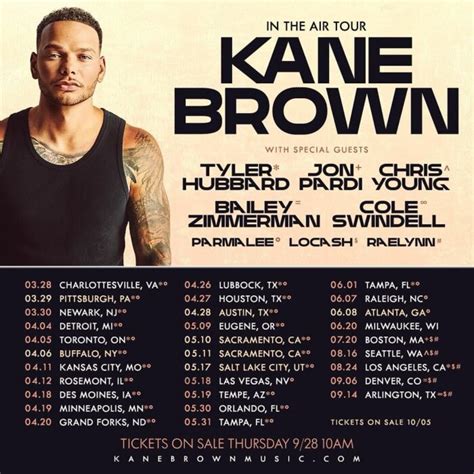 Kane Brown Announces 29 Dates For 2024 Tour Music Daily