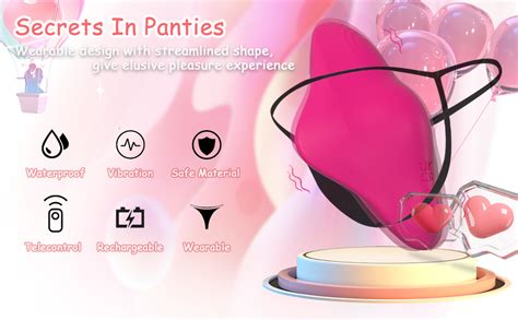 Butterfly Vibrator Tragbar Sexspielzeug Vibratoren für Frauen Klitoris