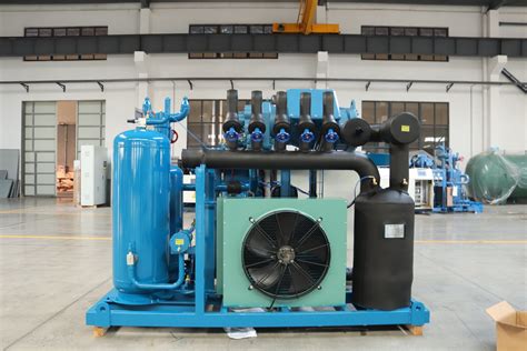 Frozen Condensing Unit With Frascold Screw Compressor And Water Cooled