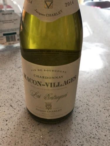 Jacques Charlet Les Entroques Mâcon Villages Chardonnay Vivino Australia