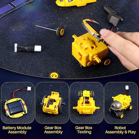 Buy Stem Projects For Kids Age 8 12 Science Kits For Boys Solar Robot