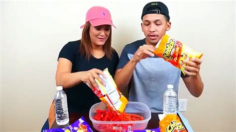 Hot Cheetos And Takis Challenge Video Dailymotion