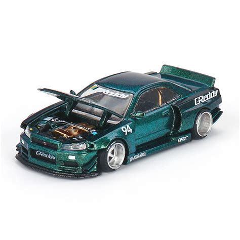 Mini Gt Khmg X Kaido House Nissan Skyline Gt R R Kaido Works