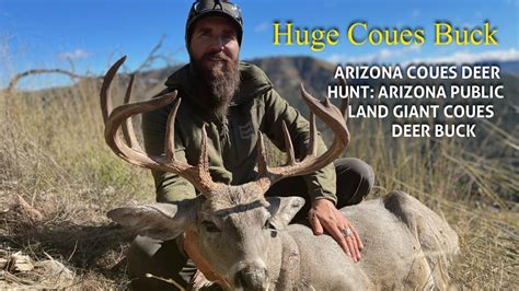 Arizona Coues Deer Hunt Arizona Public Land Giant Coues Buck Youtube