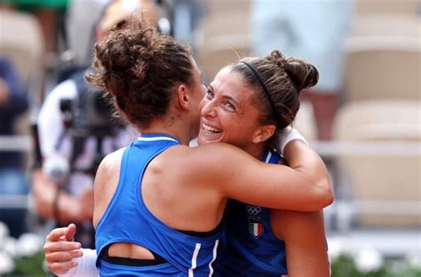 Olimpiadi Sara Errani E Jasmine Paolini Medaglia D Oro Nel Doppio