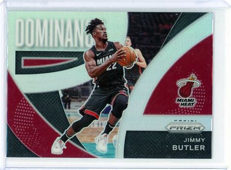 Panini Prizm Jimmy Butler Silver Prizm Dominance Miami Heat