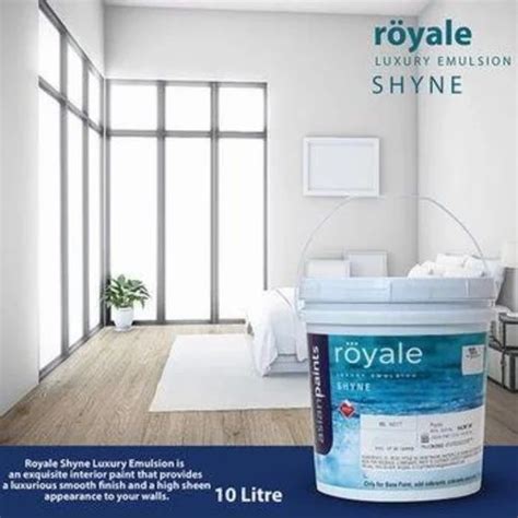 Asian Paints Royale Shyne Radiant White Ltr At Rs Bucket Of