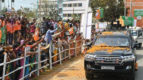 In Pics Manik Saha Takes Oath As Tripura Cm Pm Narendra Modi Attends Swearing In Ceremony Of