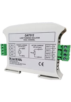 dat dual loop powered isolator  wire loop powered