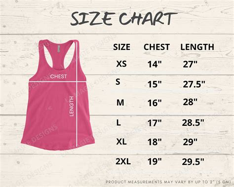 Tank Top Styles Chart Ubicaciondepersonascdmxgobmx