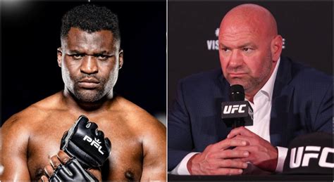 Ufc Chefen Sågar Francis Ngannous Pfl Kontrakt ”orimligt”