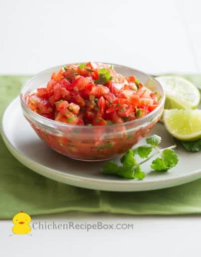 Fresh Salsa Recipe In 15 Minutes With Fresh Ingredients Best Recipe Box