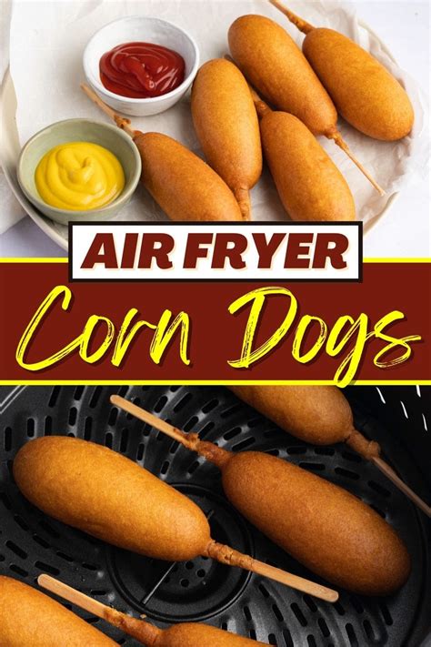 Air Fryer Corn Dogs - Insanely Good