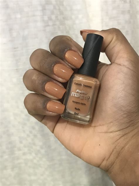 Esmalte Nude Panvel Unhas Bonitas Unhas Coloridas Unhas
