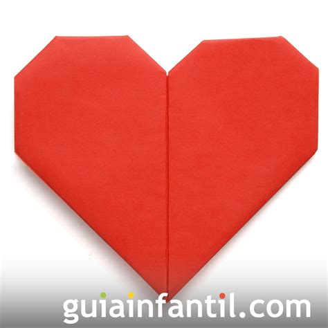 Origami ideas: Origami De Papel De Corazon