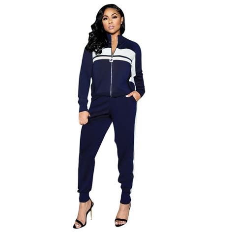 Womens Sets Clearance 2pcs Women Solid Tracksuit Sweatshirt Long Pants