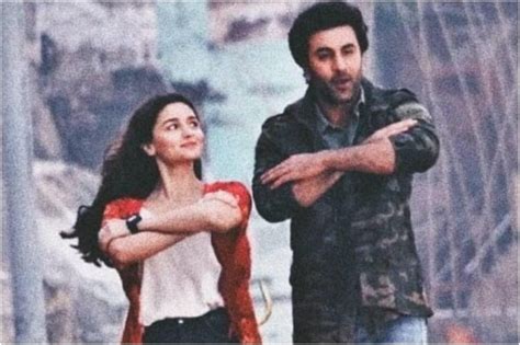 Ranbir Kapoor Alia Bhatt Shoot For Brahmastra Dance Sequence In