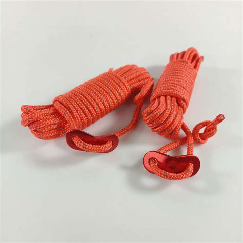 RayMING Tali Paracord Tali Tenda Climbing Rope 4M 4 Rol RY1A Red