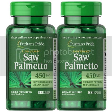 Puritan S Pride Saw Palmetto Mg Capsules Pack Walmart