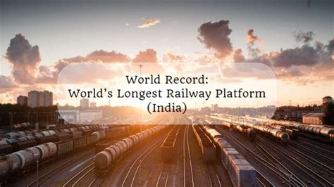 Karnataka Is Now Home To Worlds Longest Railway Platform Know