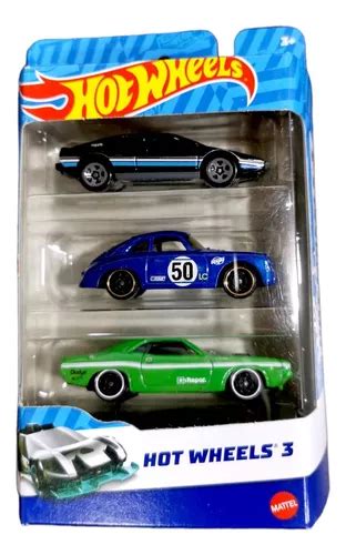 Hot Wheels Paquete X 3 Und Coleccionables Carros K5904