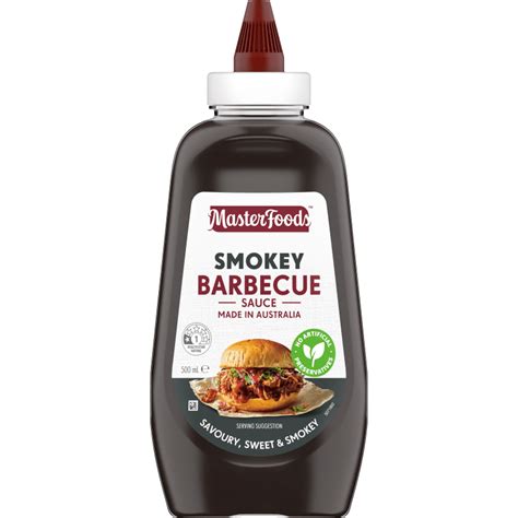 Masterfoods Smokey Barbecue Sauce 500ml Masterfoods