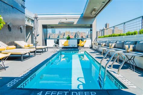 5 New York Hotel Pools Open to Everyone - The New York Times