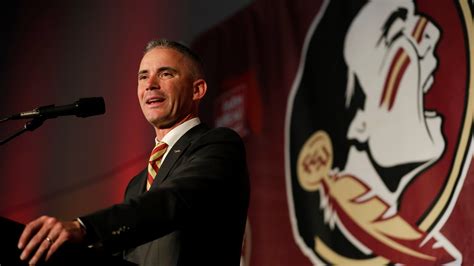 Florida State Football Coach Mike Norvell Wins Over Crowd With Passion