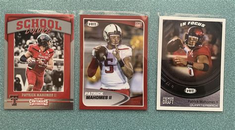 Selling my Pat Mahomes rookie cards. What do y’all think would be a ...