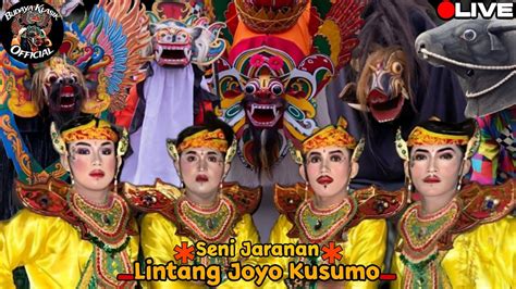 Live Streaming Seni Jaranan Lintang Joyo Kusumo Live Porong